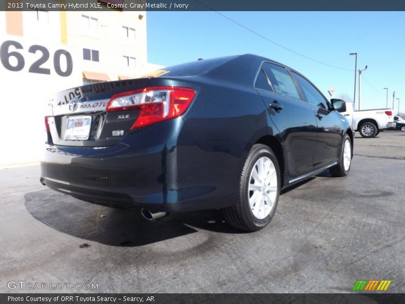 Cosmic Gray Metallic / Ivory 2013 Toyota Camry Hybrid XLE