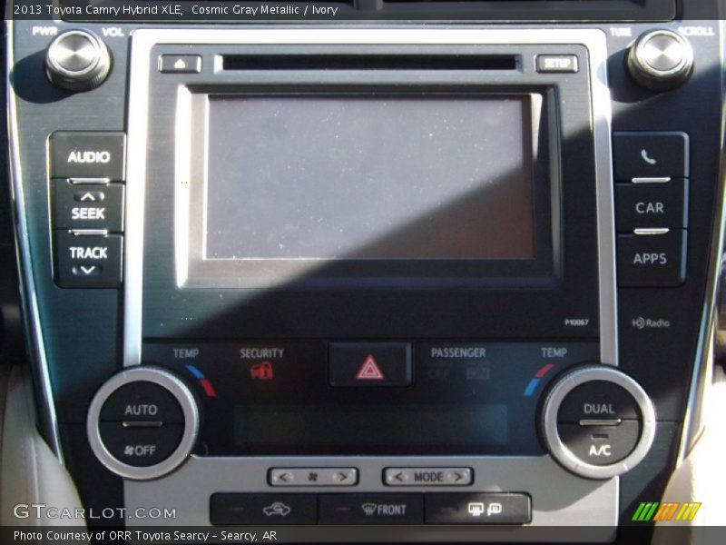 Cosmic Gray Metallic / Ivory 2013 Toyota Camry Hybrid XLE