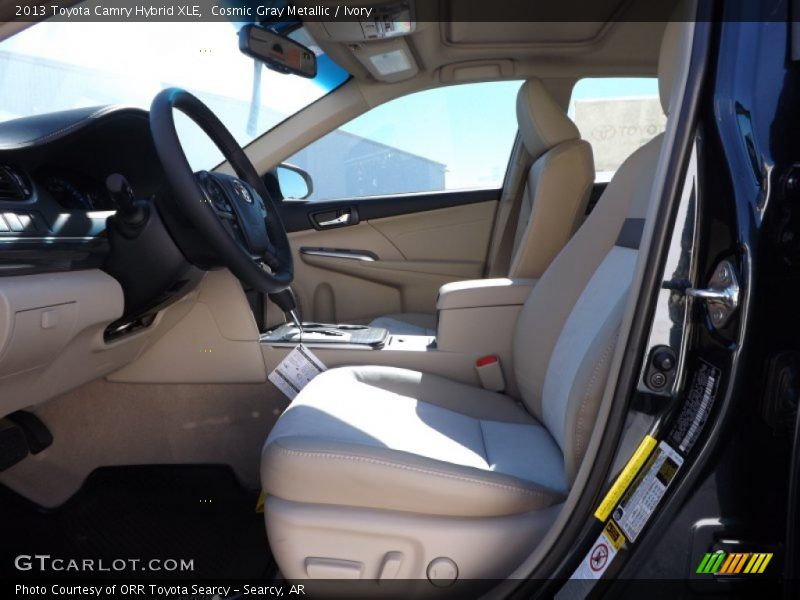 Cosmic Gray Metallic / Ivory 2013 Toyota Camry Hybrid XLE