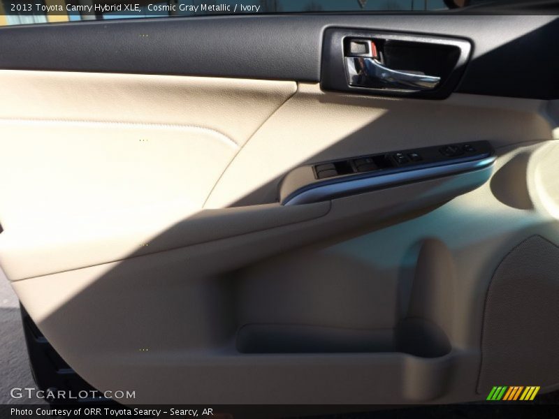 Cosmic Gray Metallic / Ivory 2013 Toyota Camry Hybrid XLE