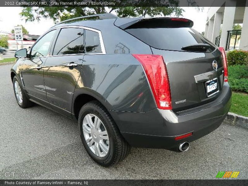 Gray Flannel Metallic / Ebony/Ebony 2012 Cadillac SRX FWD