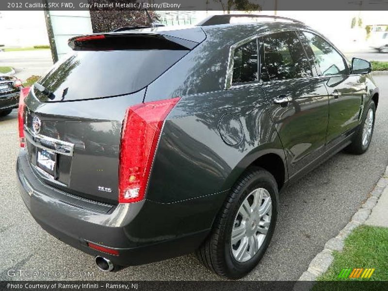 Gray Flannel Metallic / Ebony/Ebony 2012 Cadillac SRX FWD