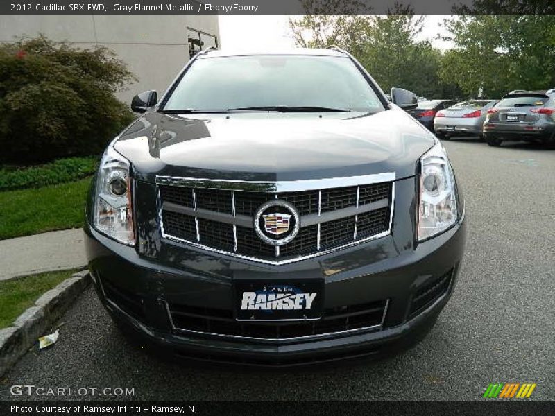 Gray Flannel Metallic / Ebony/Ebony 2012 Cadillac SRX FWD