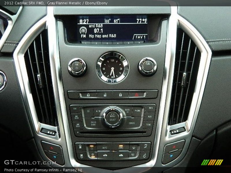 Gray Flannel Metallic / Ebony/Ebony 2012 Cadillac SRX FWD