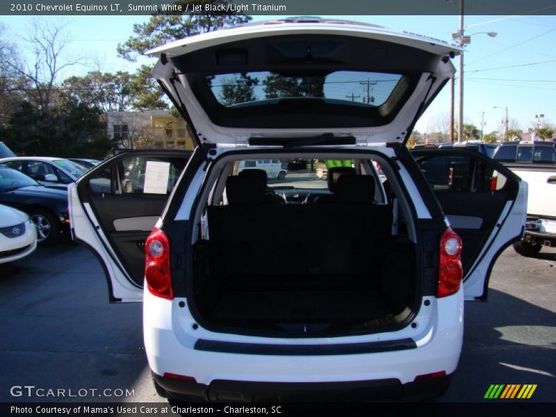 Summit White / Jet Black/Light Titanium 2010 Chevrolet Equinox LT