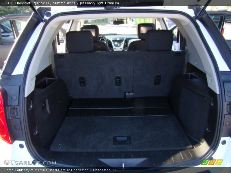 Summit White / Jet Black/Light Titanium 2010 Chevrolet Equinox LT