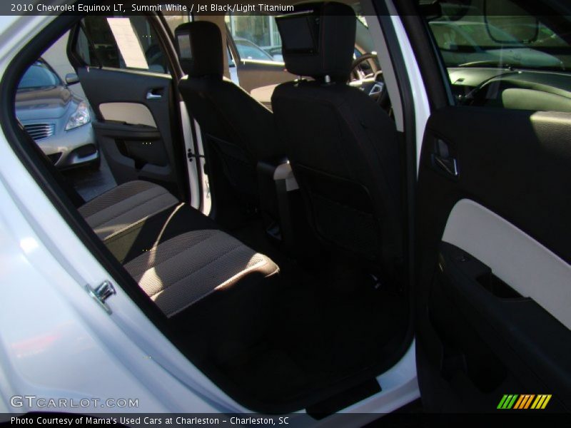 Summit White / Jet Black/Light Titanium 2010 Chevrolet Equinox LT