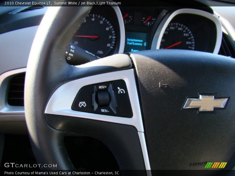 Summit White / Jet Black/Light Titanium 2010 Chevrolet Equinox LT
