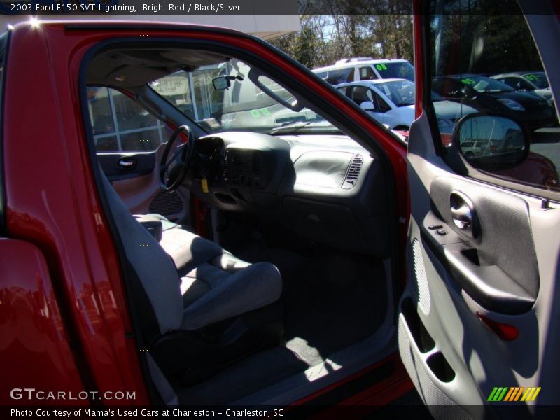 Bright Red / Black/Silver 2003 Ford F150 SVT Lightning
