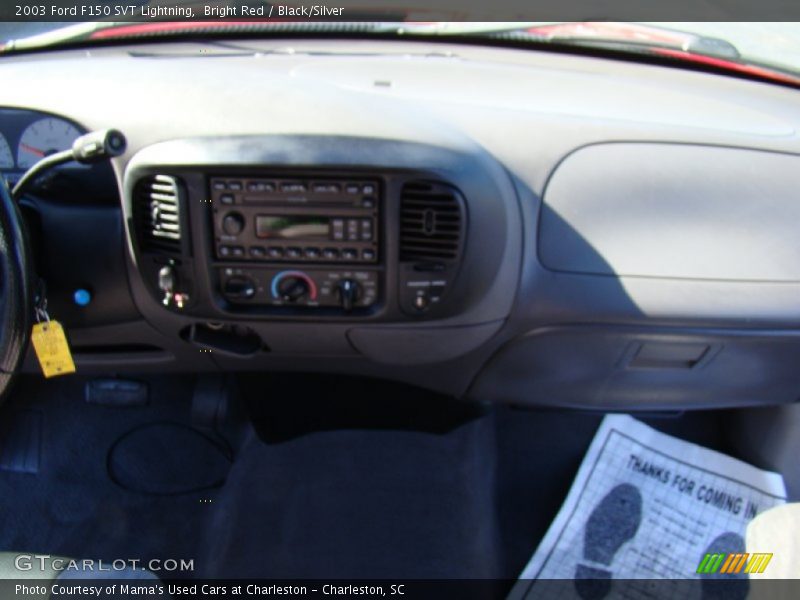 Bright Red / Black/Silver 2003 Ford F150 SVT Lightning