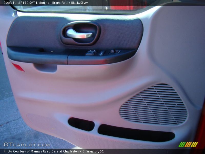 Bright Red / Black/Silver 2003 Ford F150 SVT Lightning