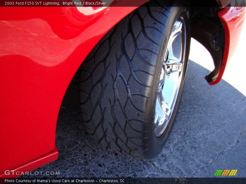 Bright Red / Black/Silver 2003 Ford F150 SVT Lightning