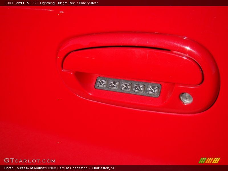 Bright Red / Black/Silver 2003 Ford F150 SVT Lightning