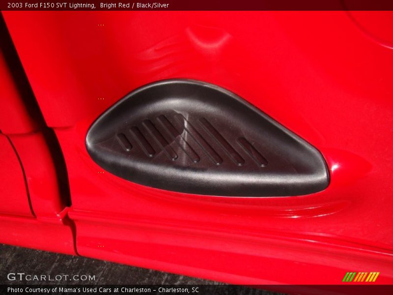 Bright Red / Black/Silver 2003 Ford F150 SVT Lightning