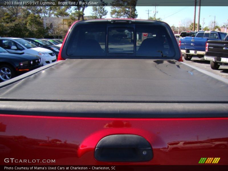 Bright Red / Black/Silver 2003 Ford F150 SVT Lightning