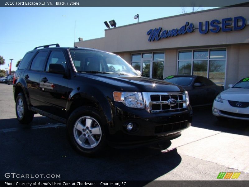 Black / Stone 2010 Ford Escape XLT V6