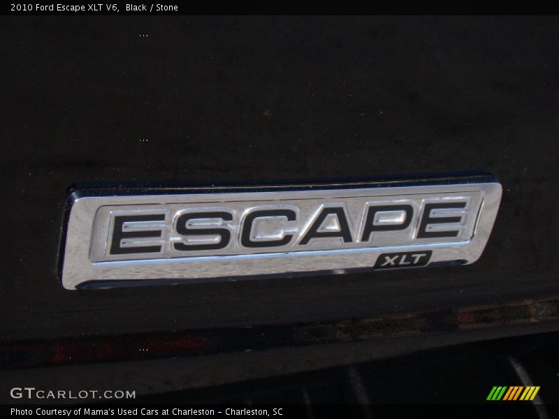 Black / Stone 2010 Ford Escape XLT V6