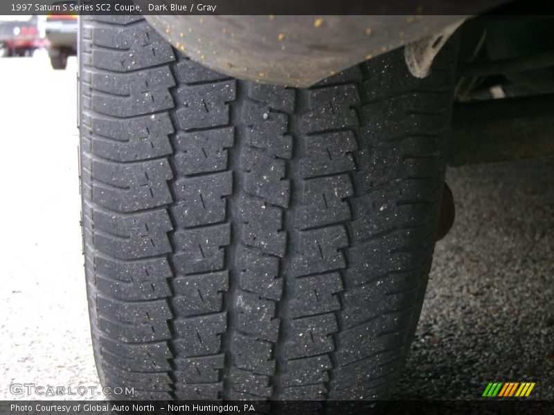 Dark Blue / Gray 1997 Saturn S Series SC2 Coupe