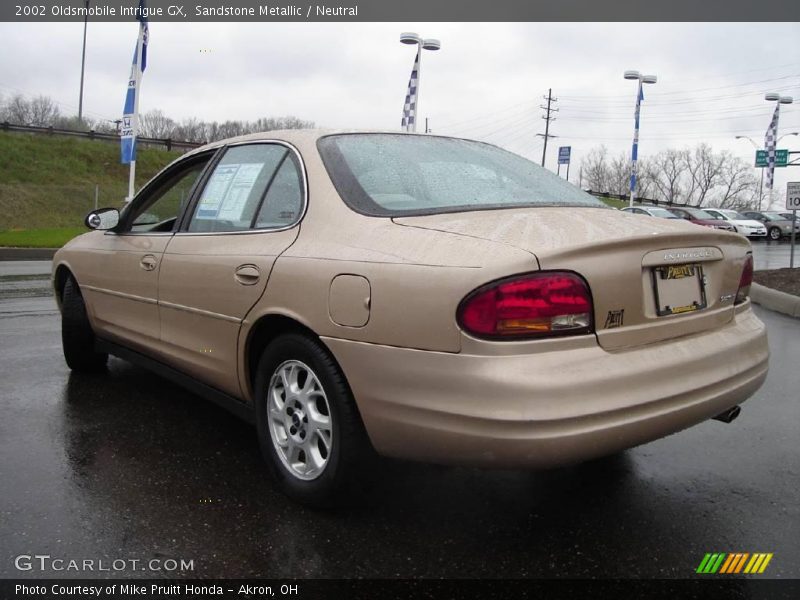 Sandstone Metallic / Neutral 2002 Oldsmobile Intrigue GX