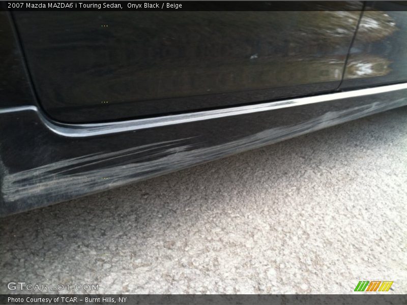 Onyx Black / Beige 2007 Mazda MAZDA6 i Touring Sedan