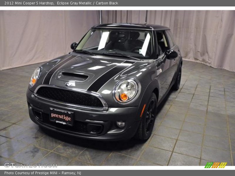 Eclipse Gray Metallic / Carbon Black 2012 Mini Cooper S Hardtop