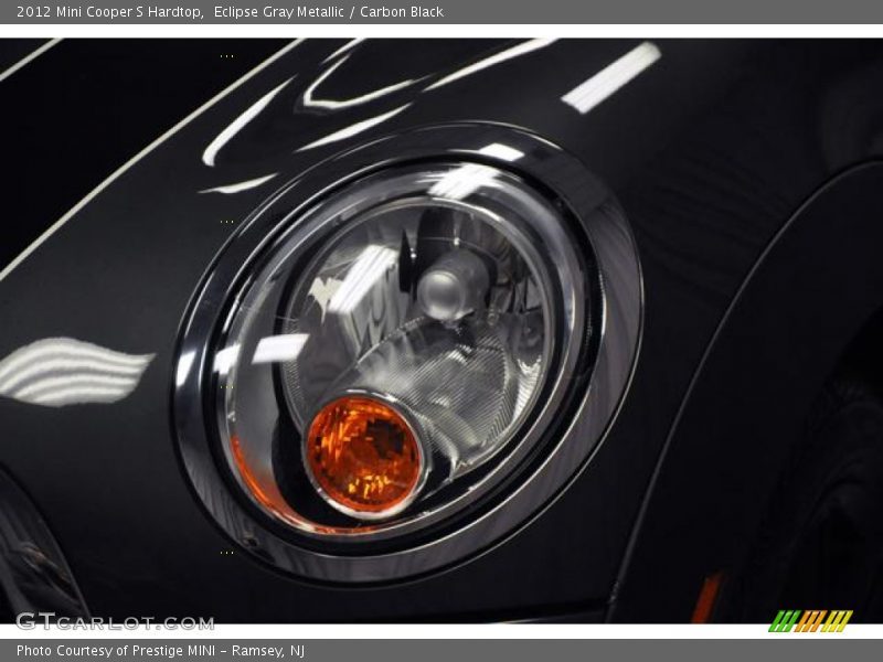 Eclipse Gray Metallic / Carbon Black 2012 Mini Cooper S Hardtop