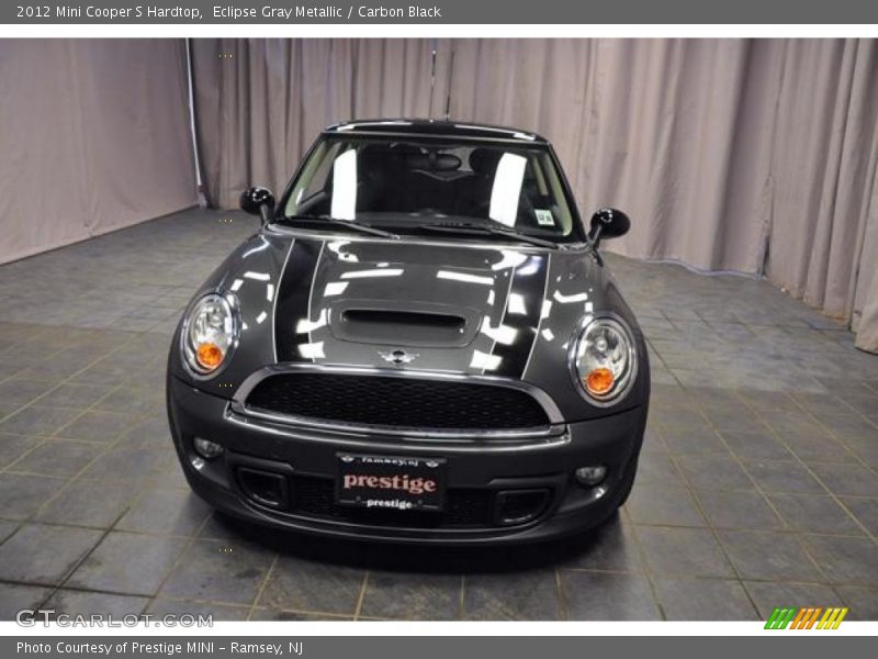 Eclipse Gray Metallic / Carbon Black 2012 Mini Cooper S Hardtop
