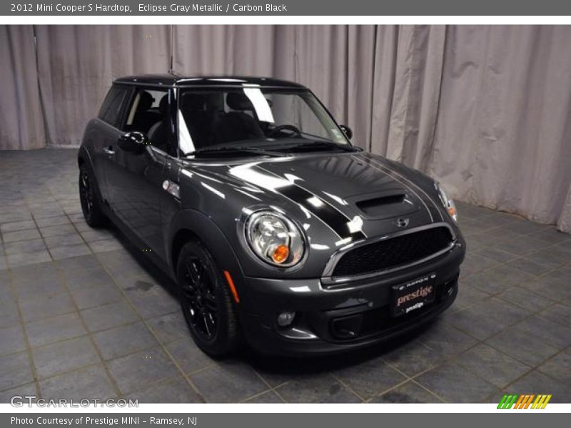 Eclipse Gray Metallic / Carbon Black 2012 Mini Cooper S Hardtop
