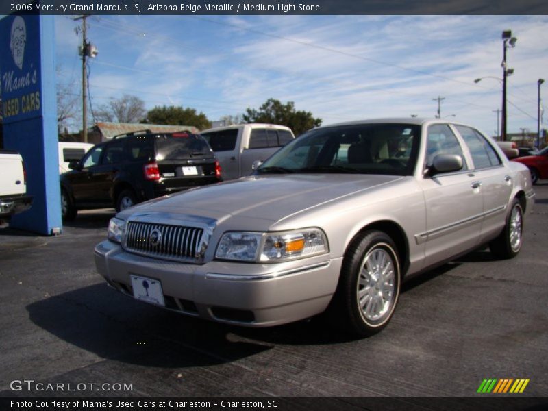 Arizona Beige Metallic / Medium Light Stone 2006 Mercury Grand Marquis LS