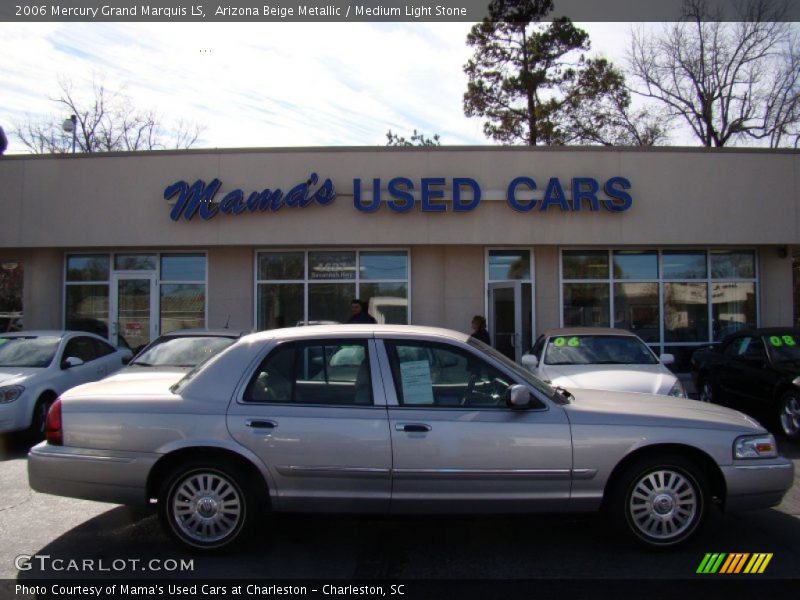 Arizona Beige Metallic / Medium Light Stone 2006 Mercury Grand Marquis LS