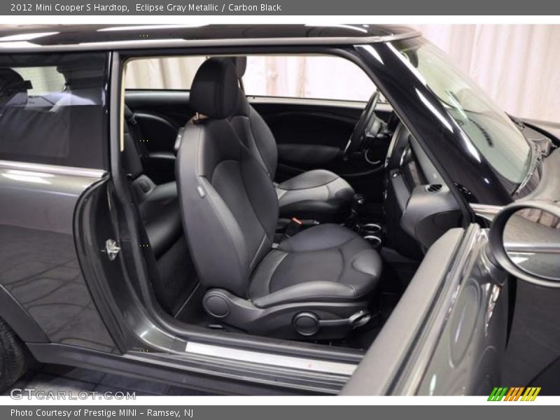Eclipse Gray Metallic / Carbon Black 2012 Mini Cooper S Hardtop