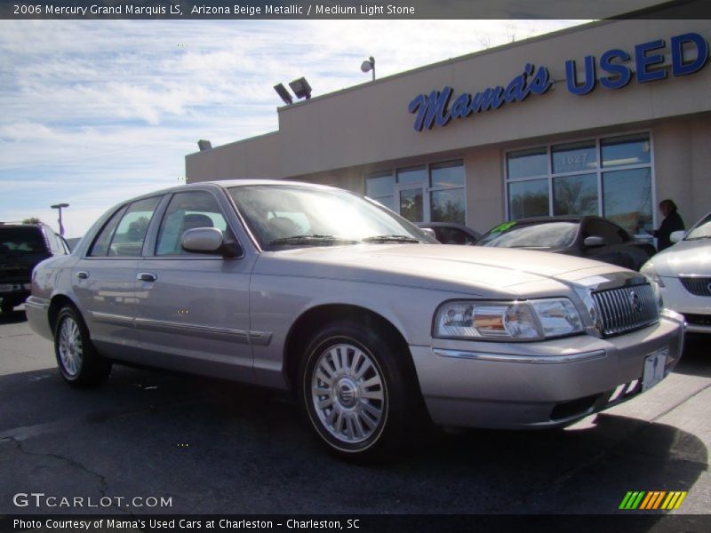Arizona Beige Metallic / Medium Light Stone 2006 Mercury Grand Marquis LS