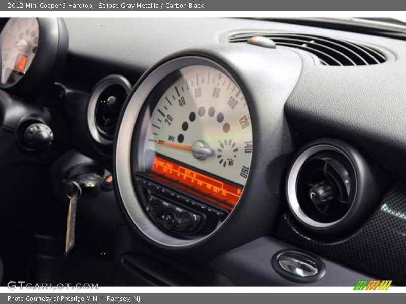 Eclipse Gray Metallic / Carbon Black 2012 Mini Cooper S Hardtop