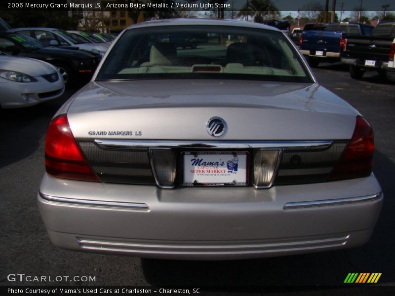 Arizona Beige Metallic / Medium Light Stone 2006 Mercury Grand Marquis LS