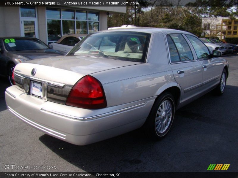 Arizona Beige Metallic / Medium Light Stone 2006 Mercury Grand Marquis LS