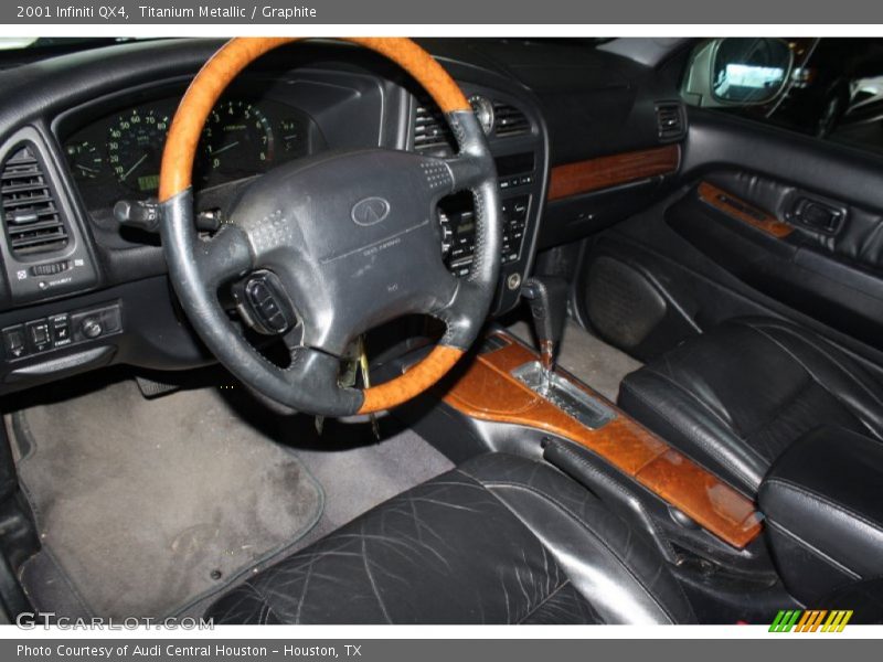 Titanium Metallic / Graphite 2001 Infiniti QX4