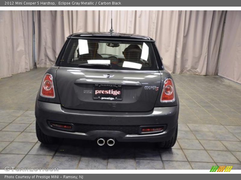 Eclipse Gray Metallic / Carbon Black 2012 Mini Cooper S Hardtop