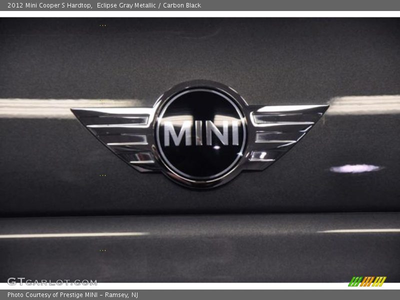 Eclipse Gray Metallic / Carbon Black 2012 Mini Cooper S Hardtop