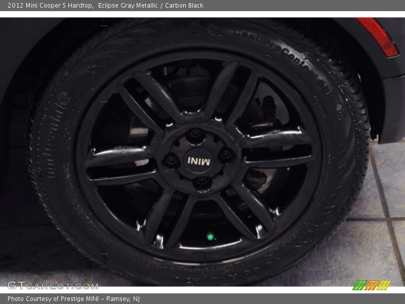 Eclipse Gray Metallic / Carbon Black 2012 Mini Cooper S Hardtop