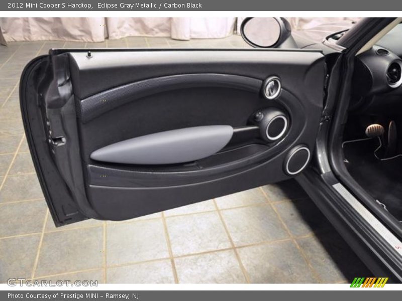 Eclipse Gray Metallic / Carbon Black 2012 Mini Cooper S Hardtop