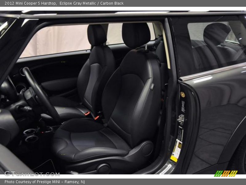 Eclipse Gray Metallic / Carbon Black 2012 Mini Cooper S Hardtop