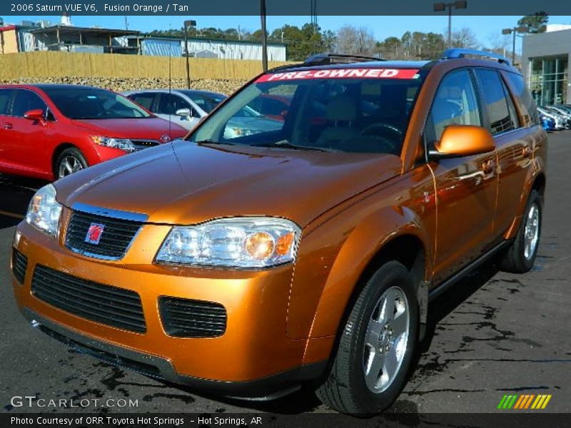 Fusion Orange / Tan 2006 Saturn VUE V6