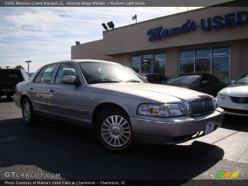 Arizona Beige Metallic / Medium Light Stone 2006 Mercury Grand Marquis LS