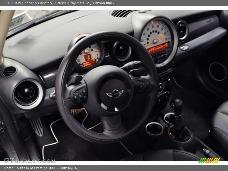 Eclipse Gray Metallic / Carbon Black 2012 Mini Cooper S Hardtop