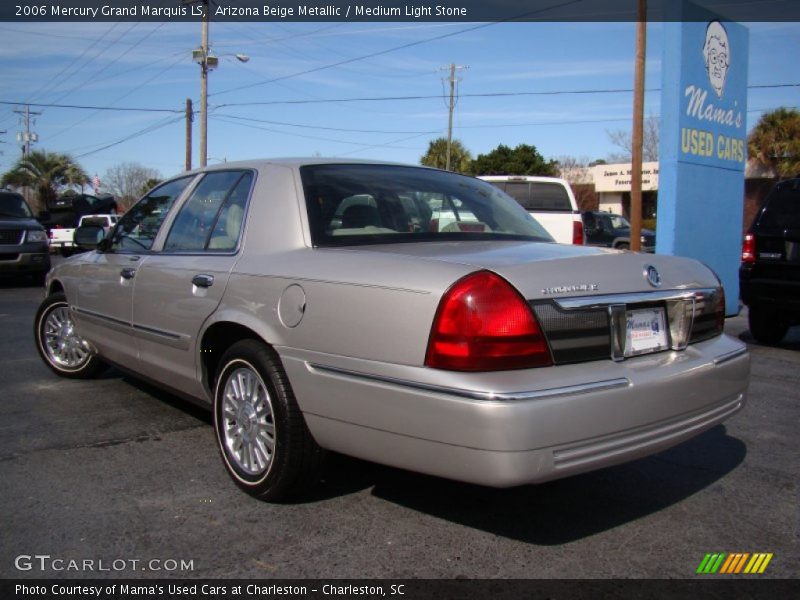 Arizona Beige Metallic / Medium Light Stone 2006 Mercury Grand Marquis LS