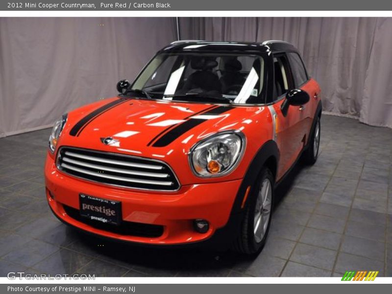 Pure Red / Carbon Black 2012 Mini Cooper Countryman