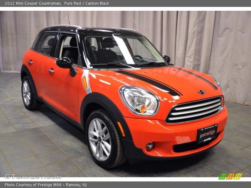 Pure Red / Carbon Black 2012 Mini Cooper Countryman