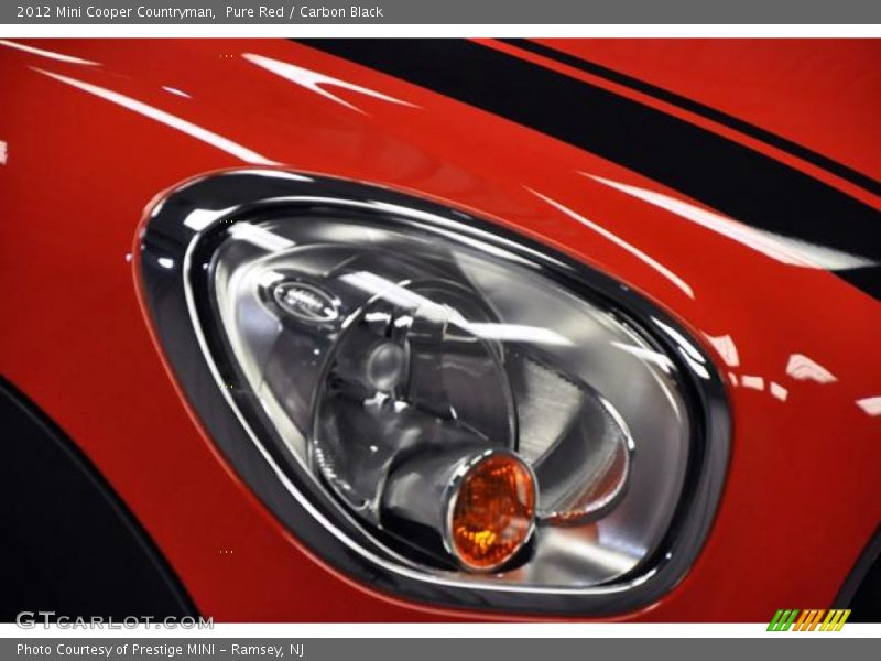 Pure Red / Carbon Black 2012 Mini Cooper Countryman