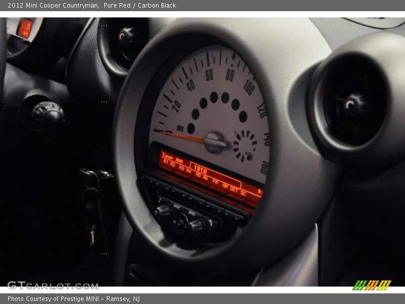 Pure Red / Carbon Black 2012 Mini Cooper Countryman