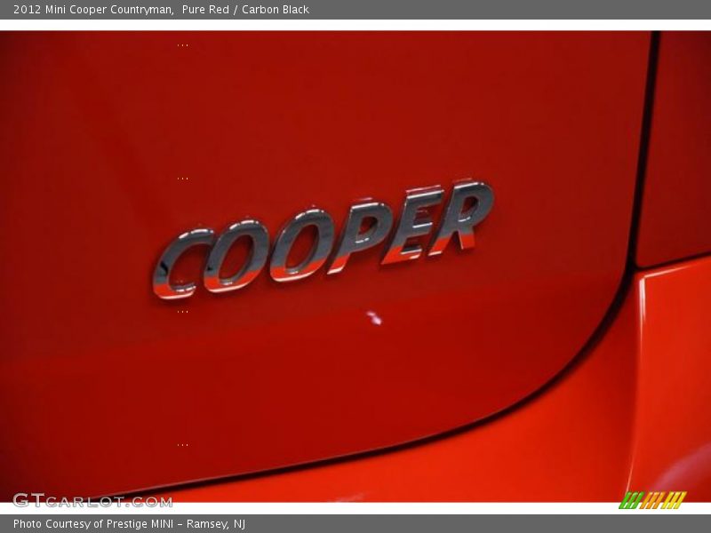 Pure Red / Carbon Black 2012 Mini Cooper Countryman